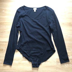 Mossimo Supply Co Black Bodysuit Large